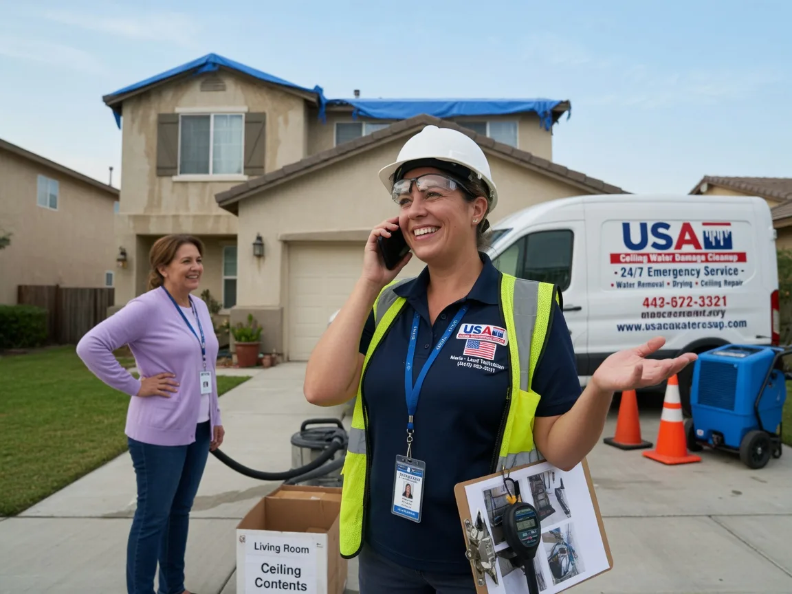 Ceiling Water Damage Restoration Wanblee, SD FAQs